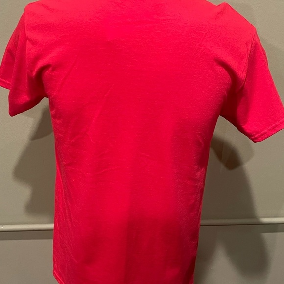 3Forty tee shirt red goat crewneck regular fit s/s - Picture 2 of 4